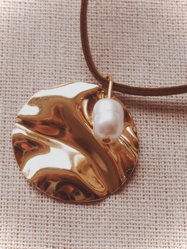 Trevo Brand_Colar Pearl Marrom_15.1