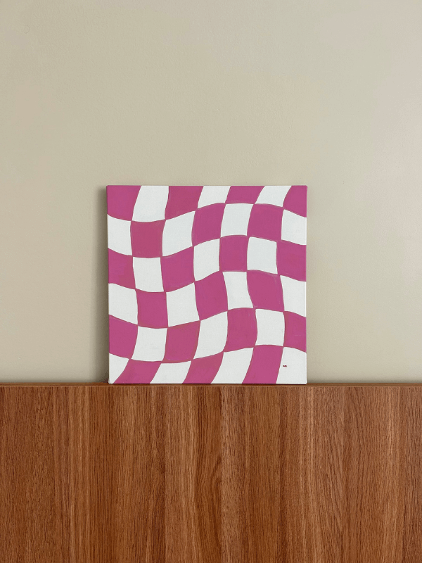 Quadro Flow- rosa 1